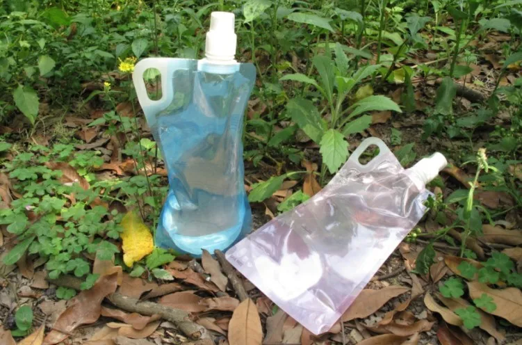 

AXEMEN 1L Foldable Water Bag Testless Portable Water Holder for Climbing Hiking Camping Moutaineering Fishing Travel Kits