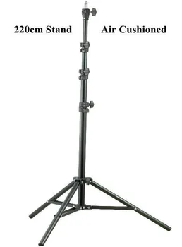 

220cm Air Cushioned Light Stand Tripod for photo video studio lighting support
