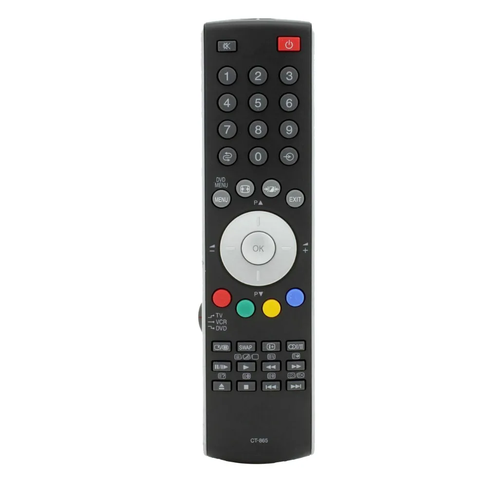 

NEW CT-865 TV Remote Control For TOSHIBA 32-WL68P 32-WL66Z CT-8003 32AV500P 32AV500PR 23WL56B 7WL46B 40-XF3