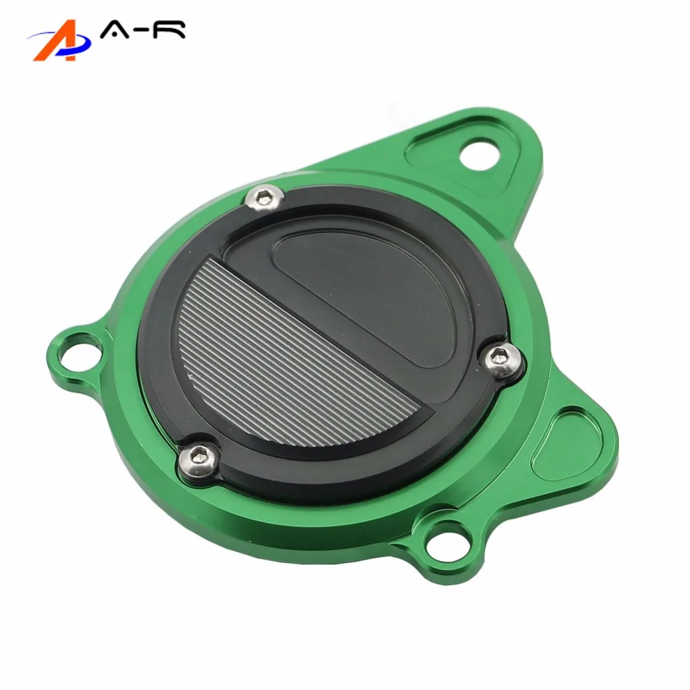

CNC Motor Starter Cover Case Left for Kawasaki KLX250 & D-Tracker 1993-2016 KLX 250 93-16 1994 1995 1996 1997 1998 1999 2000