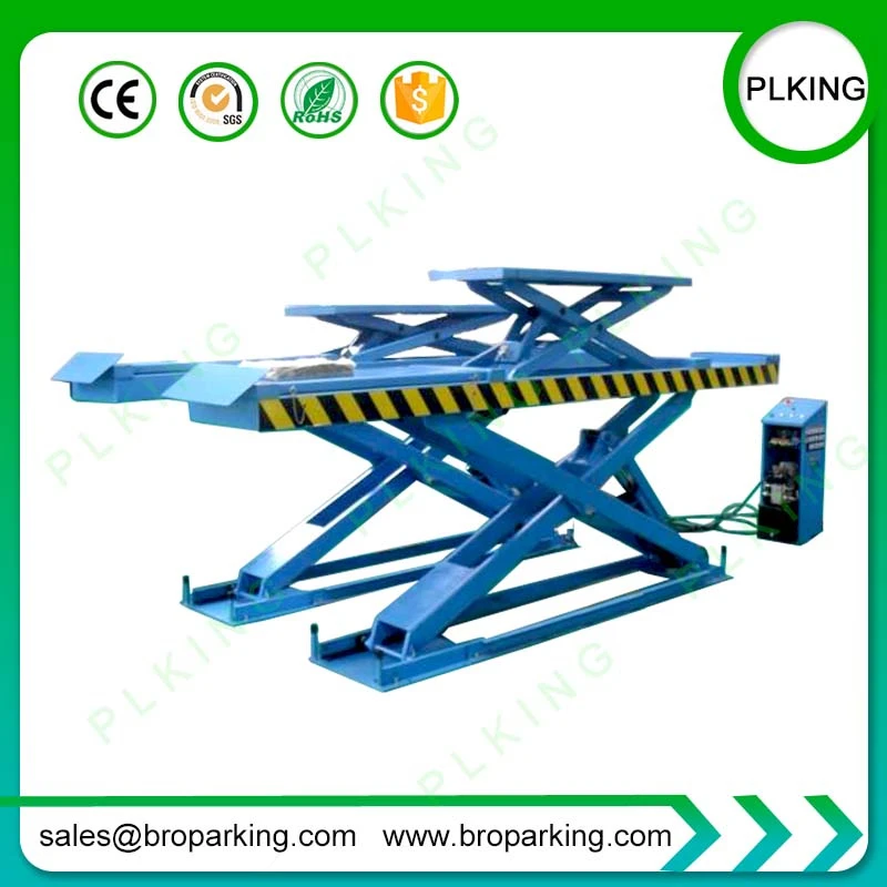 

Double Hydraulic Cylinders Scissor Car Lift Maintenance Equipment