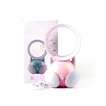 

Lovely Small USB Table Desk Personal Fan Low Noise Quiet Bladeless Fans Summer Gift
