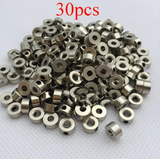 Special Price 30PCS D2.1mm D3.1mm Wheel Gear Landing Gear Locking Wheel Ring Circle for RC UAV Drone Aircraft Fixed Wing DIY Parts