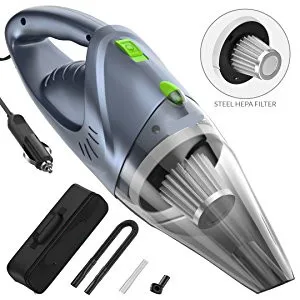 HF-2003U 12V 120W 4500PA Car Vacuum for Dry & Wet Cleaning