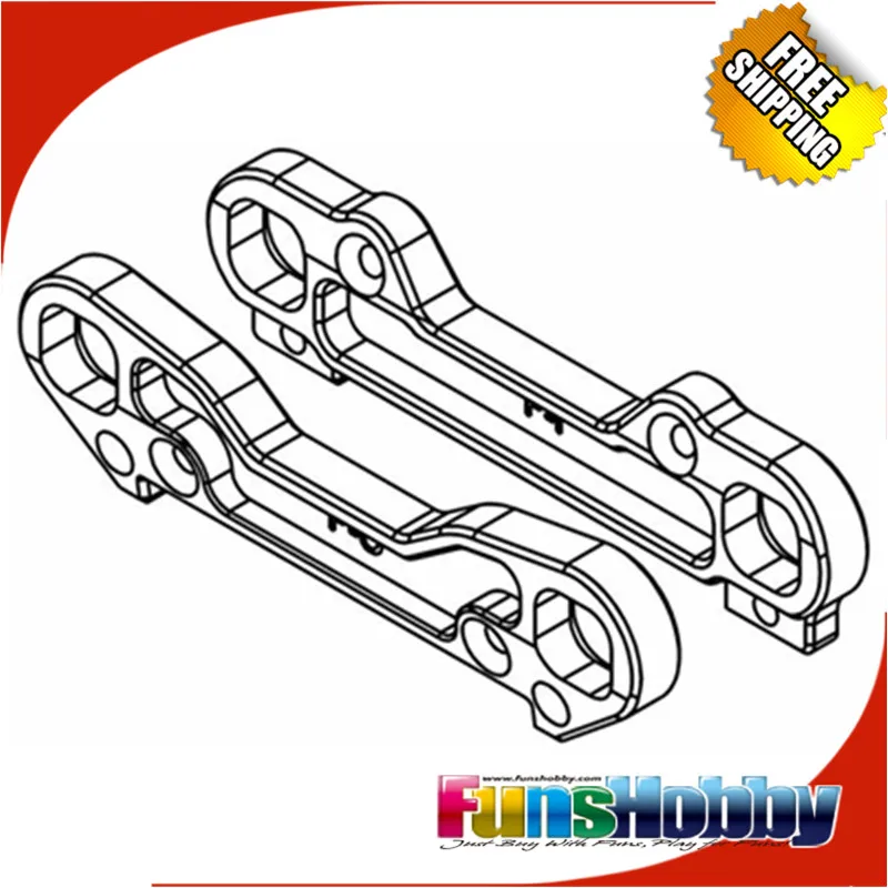 

MCD Racing FRONT WISHBONE HOLDER SET ALLOY (OPT).COD.300203A