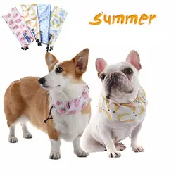 Pet Cooling Collar Collar Cooling Collar Dog Summer Cooling Artifact 4 Ice Packs Quick-drying Cool Cloth Can Be Reused Pet Cooling Collar Collar Cooling Collar Dog Summer Cooling Artifact 4 Ice Packs Quick-drying Cool Cloth Can Be Reused