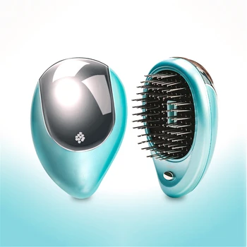 

Electric Ionic Hairbrush Straightener Brush Negative ion comb Anti-static Massage Portable Mini Straight Hair Brushes