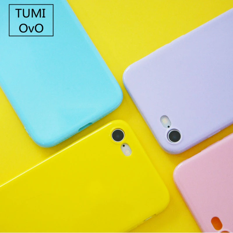 

Candy Soft TPU Case For iPhone X 10 Case Pink Color Silicon For iPhone 4 4S 5 5S 5C 6 6S 7 8 Plus Back Phone Cover Capa Fundas