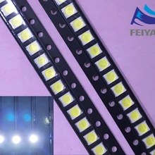 50 шт. UNI светодиодный 3528 2835 1210 светодиодный подсветка ТВ Высокая мощность 1 Вт 3 в светодиодный подсветка холодный белый для светодиодный ЖК-Телевизор подсветка приложения