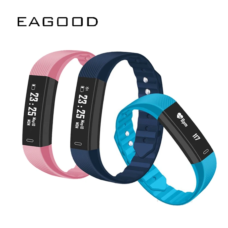 Eagwood спортивный водонепроницаемый Смарт Браслет для IOS Android кровяное давление сердцебиение тест и напоминание о звонках Женщины Мужчины подарок