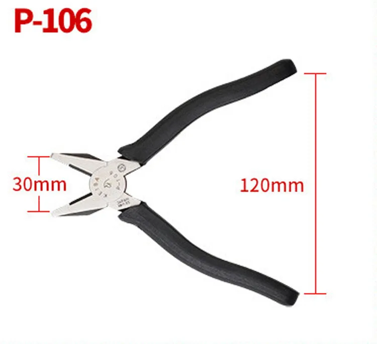 Оригинальные японские плоскогубцы KEIBA Vise P 106 150 мм (6 дюймов) Электрические для