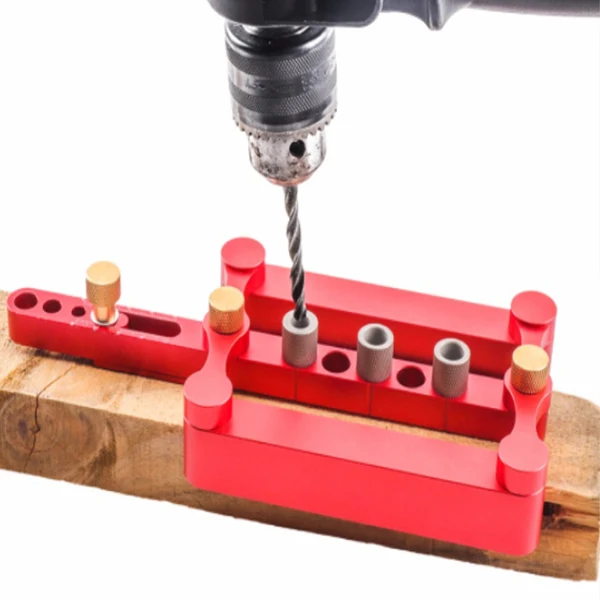 

Hot Woodworking Self Centering Dowelling Jig for Metric Dowels 6/8/10mm Precise Drilling Tools XJS789
