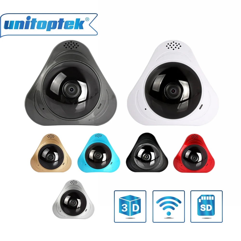 3D VR WIFI Camera 360 Degree Panoramic IP Camera 960P 1 3MP FIsheye WIreless Wi