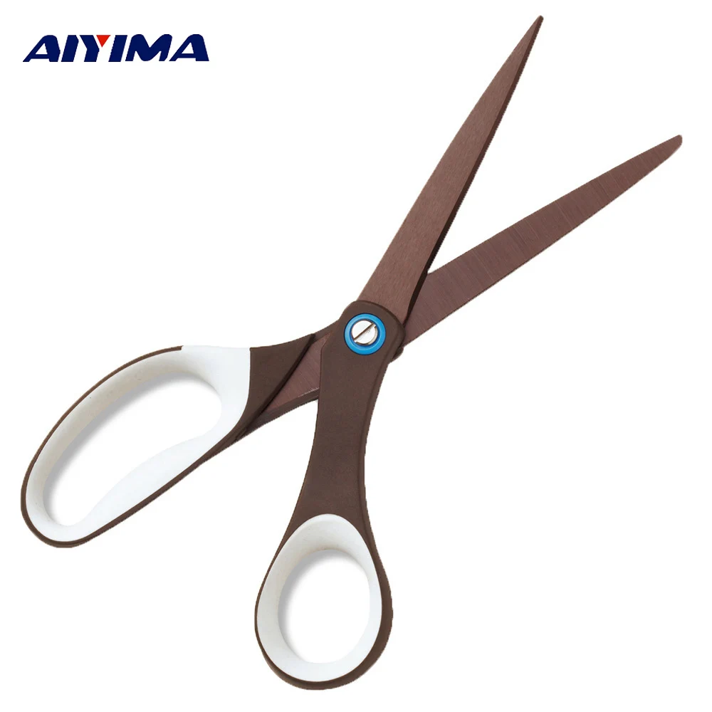 

AIYIMA Titanium Scissors Portable Mini Household Cutter Office Paper-cut Kitchen Travel House Sharp Shears Sewing Students DIY