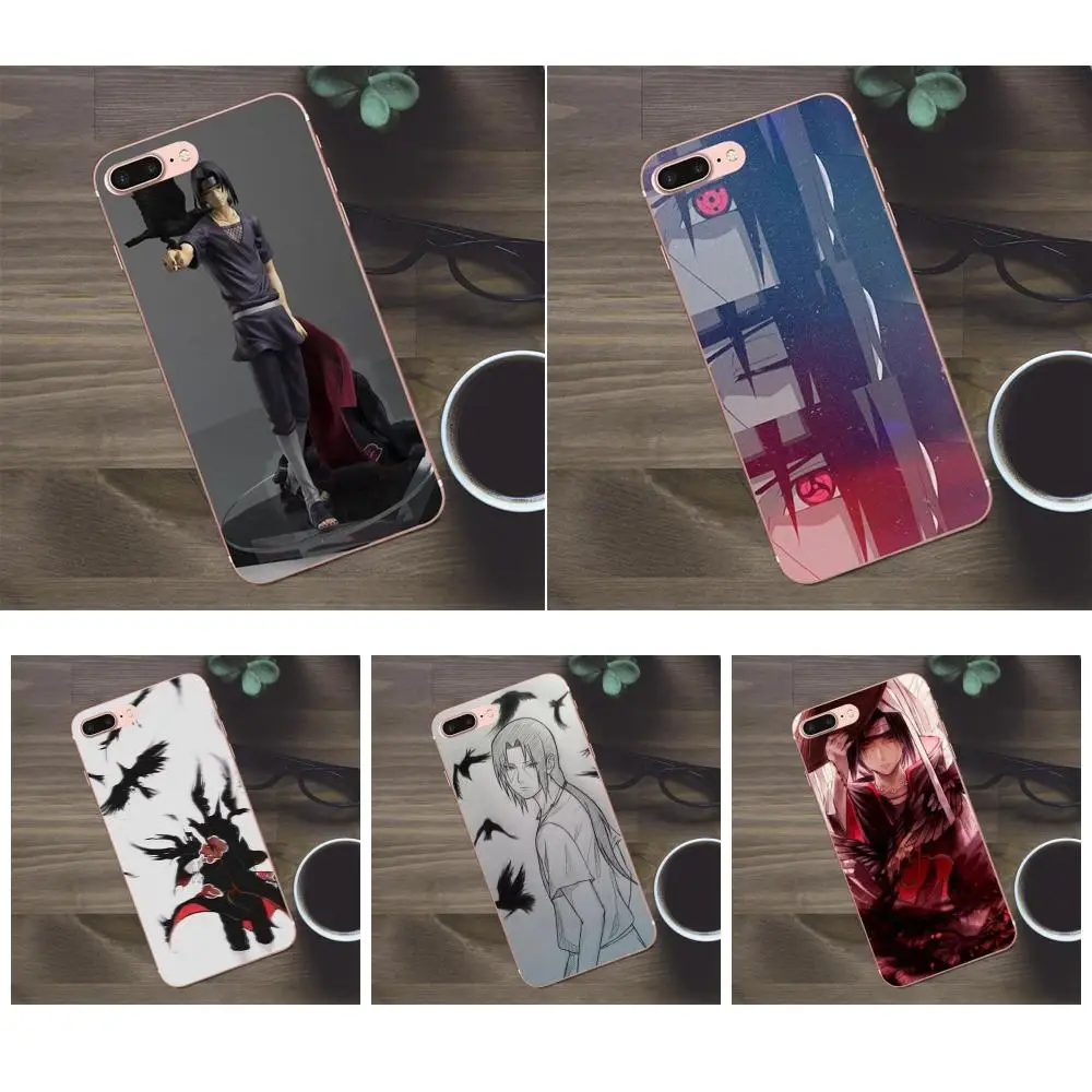 Чехол для телефона из ТПУ Apple iPhone 4 4S 5 5C SE 6 6S 7 8 Plus X Galaxy A3 A5 J1 J2 J3 J5 J7 2017 Itachi Uchiha - Naruto |