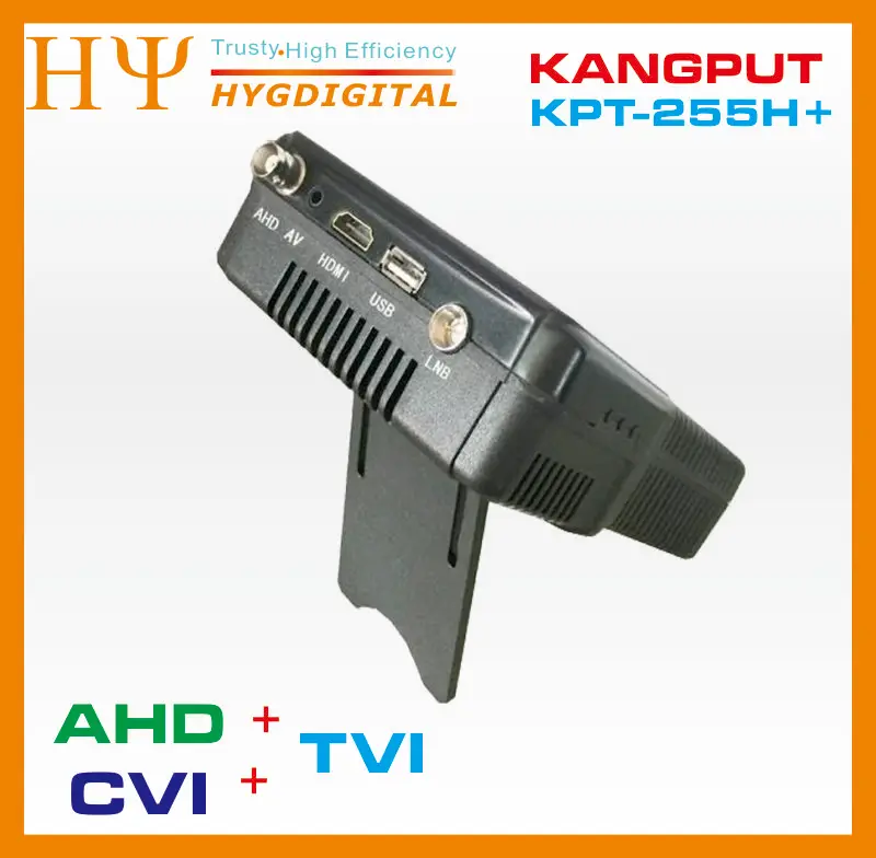 [Подлинный] kpt 255h плюс 255 + sat finder hd Тест cctv камера ЖК подсветка Кнопка 4 3 дюйма DVB S/S2