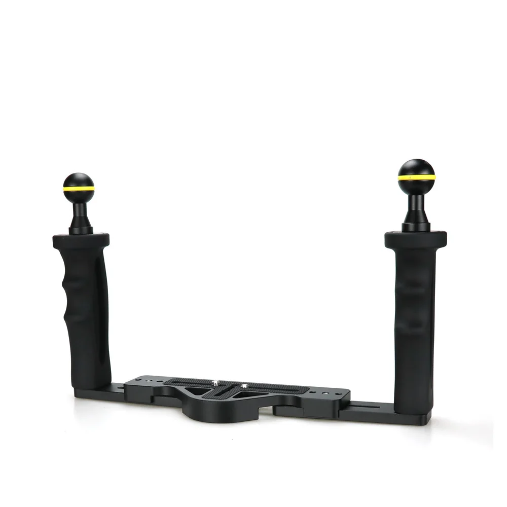 camera stabilizer tray grip handle