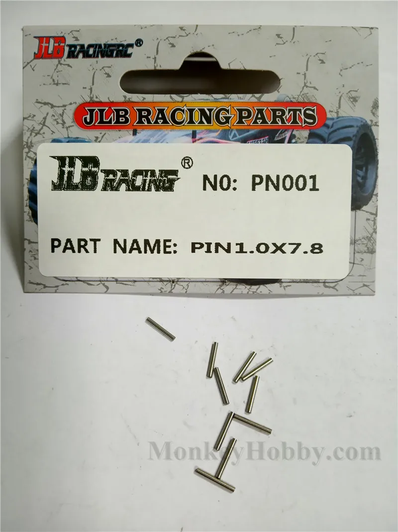 

JLB PIN 1.0X7.8 10pcs PN001 CHEETAH 11101 21101 1/10 RC Car Parts