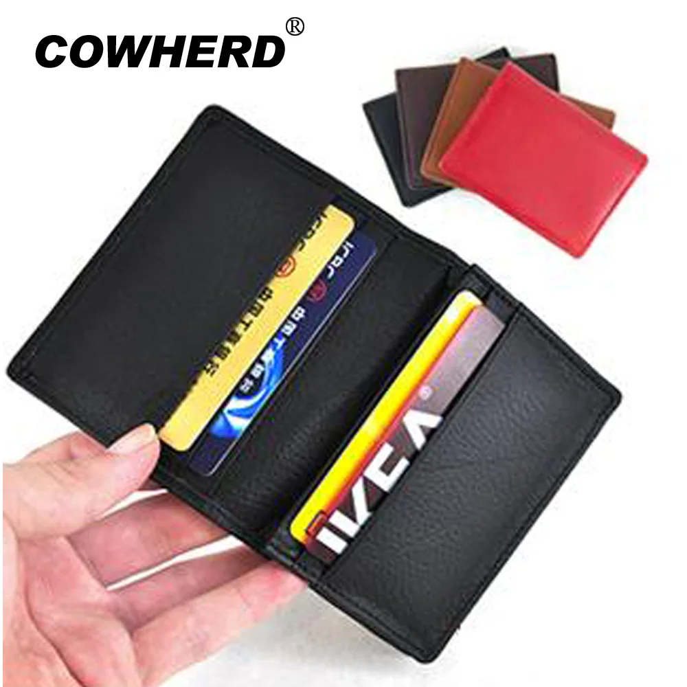 

2019 Fashion Wonmen&Men's Genuine Cow Leather Business Name Bank Credit Card Holder,5 colors, Promotion gifts,JG3168
