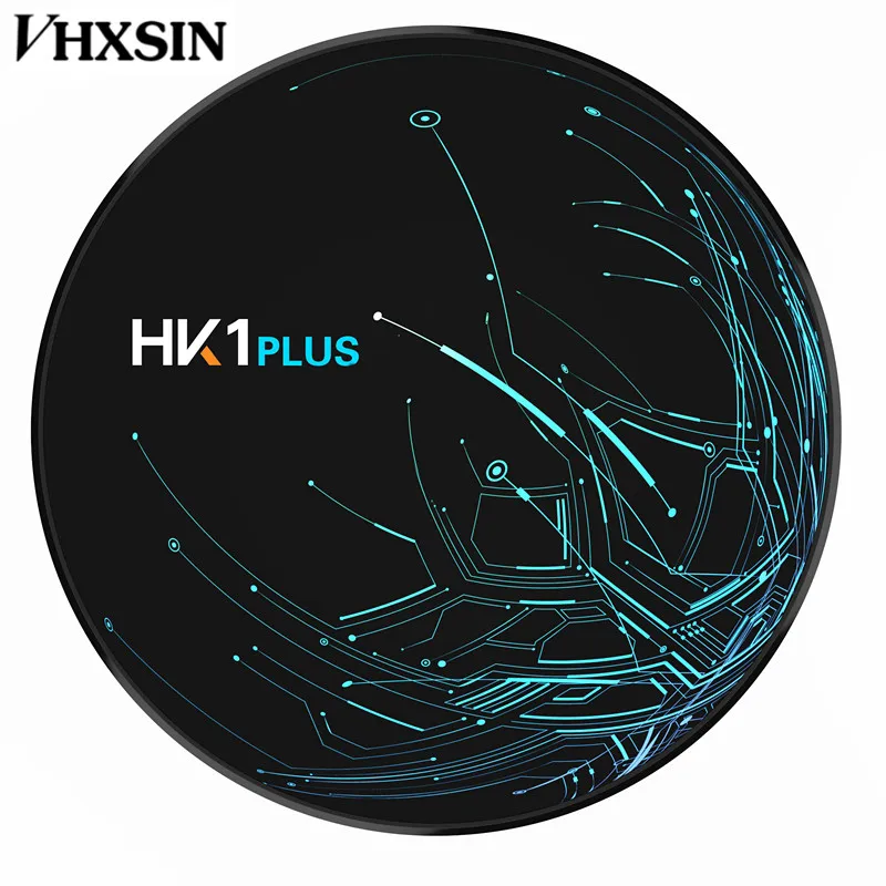 VHXSIN HK1 плюс Android 9,0 ТВ приставка Amlogic S905X2 4 ГБ 32 ГБ 64 Гб Smart Tv 2,4G/5G Wifi