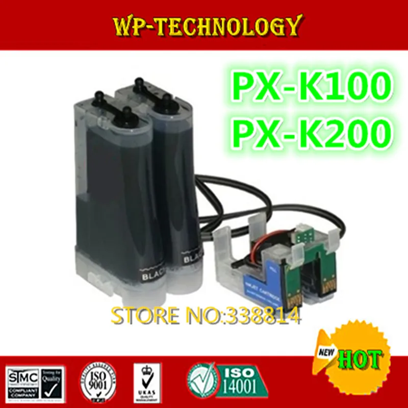 

[Full] CISS suit for ICBK67 , ICBK67 ink cartridges ,suit for Epson PX-K100 PX-K200 ,With auto reset chips