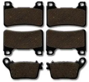 FITS FOR honda CBR600 1000RR CBR600(07-10) Kevlar Carbon Brake Pads front rear brake PLATE complete set | Автомобили и мотоциклы