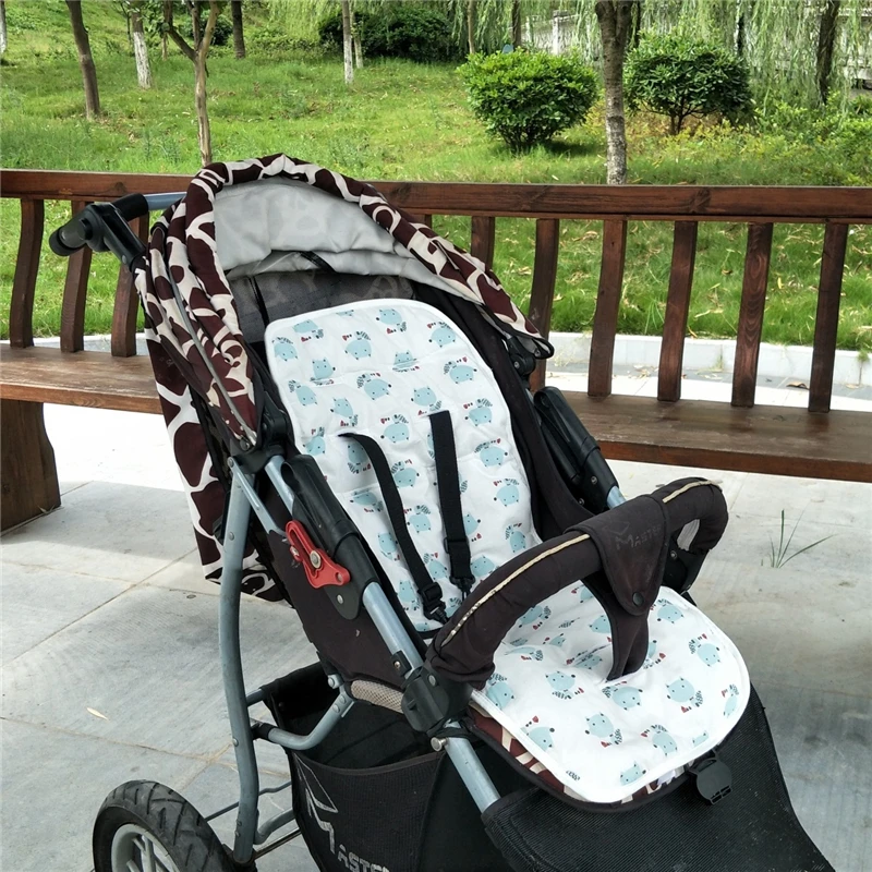 

Seat Cushion Baby Stroller Accessories Pad Infant Print Diaper Pad Changing Mat Seat Pad For Unisex Pram Stroller Accessories