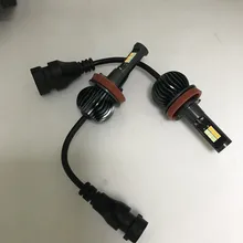 2 шт. H1 led H3 H7 H11 H8 9005 9006 HB3 HB4 H27 880 881 Автомобильная противотуманная фара двойной Цвет белый цвет желтый, синий; размеры 34–43/голубого ледяного цвета 12v 2600lm 6000k