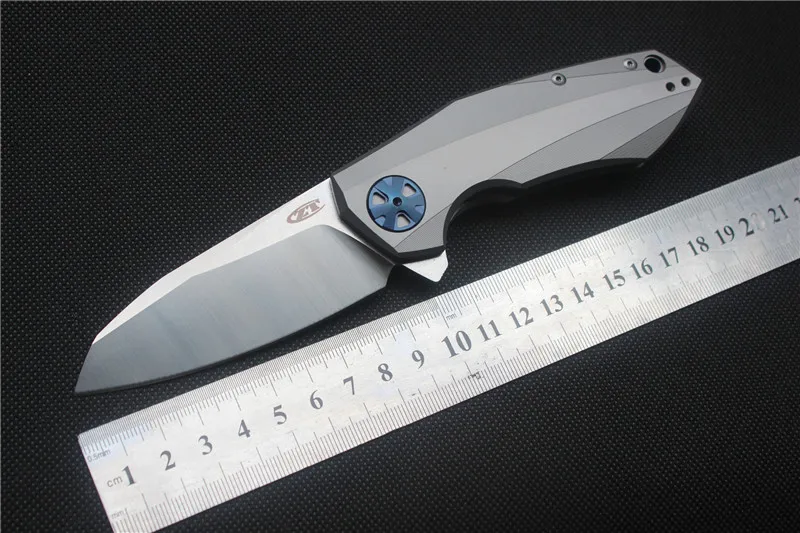 ZT0456 охотничий нож складной складное лезвие D2 TC4 ручка подшипника карманный