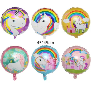 

cartoon hat Engagement Wedding Children's Day Birthday Party Decoration Foil Balloon Unicorn Balloon Party Decoration