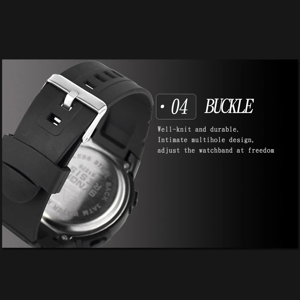 SYNOKE часы мужские 30 м водонепроницаемые электронные светодиодный цифровые часы мужские уличные мужские спортивные наручные часы Секундомер Relojes Hombre