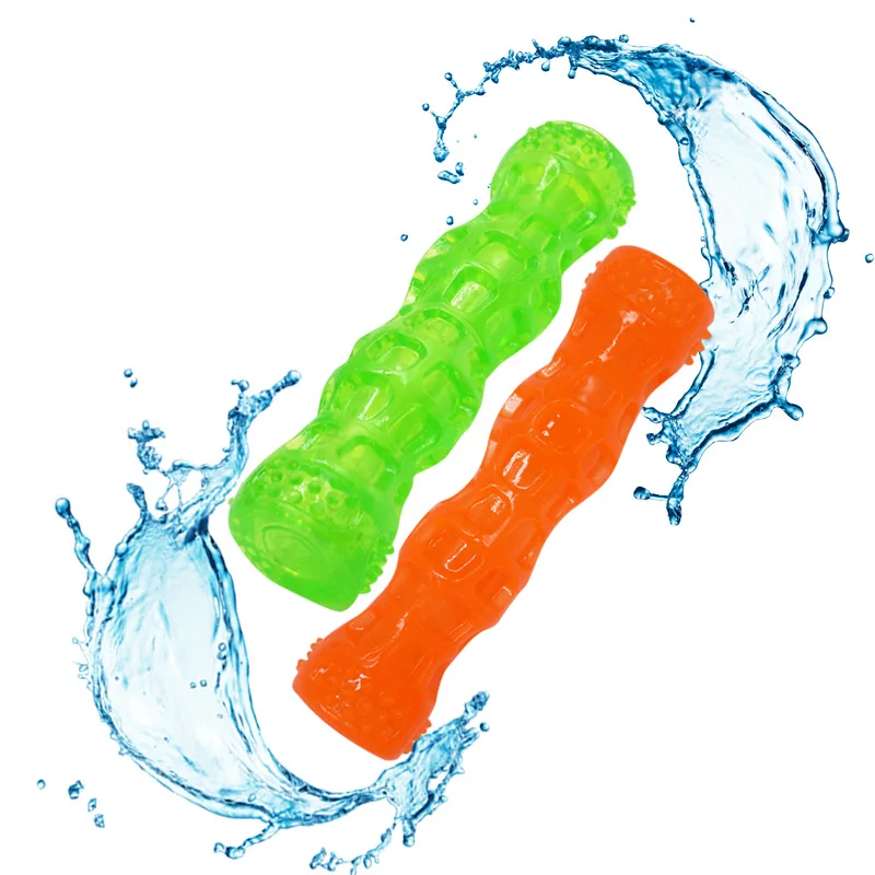 

HELLOMOON Training dog toy vocal pet molar toy 6cm Safe TPR anti bite rubber ball floating tennis tpr pet ball dog toy