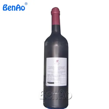 Online AC077 16.5' 5m Inflatable Digital Print Bottle / Customize Red Wine Bottle + Blower + Repair Kits Factory Price