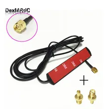 1 шт. 3g 4 г LTE Антенна 3dbi 3 м Удлинитель SMA Мужской антенна+ 1 шт. SMA женский TS9 адаптер