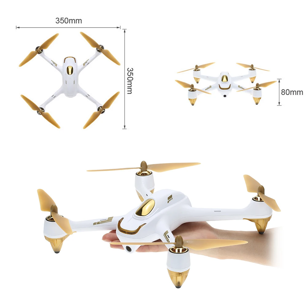 Hubsan H501S Pro X4 5.8G FPV Selfie Drone Brushless RC Drone with Camera 1080P 10 Channel Remote Control GPS RC Quadcopter (23)