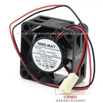 

NEW NMB-MAT Minebea 1608KL-04W-B50 4cm 4020 12V 0.15A Double Ball bearing cooling fan