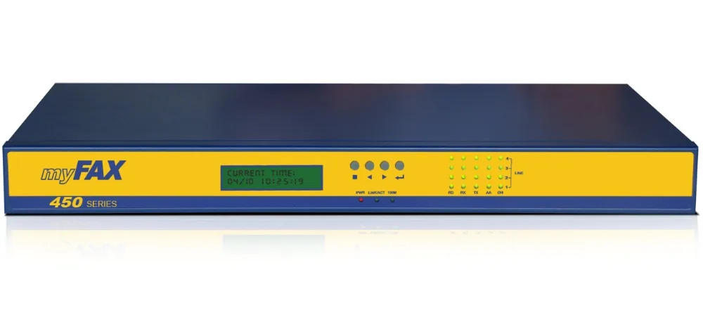 

myFAX450 Fax Server or Power Supply SMTP Faxmail or network fax server