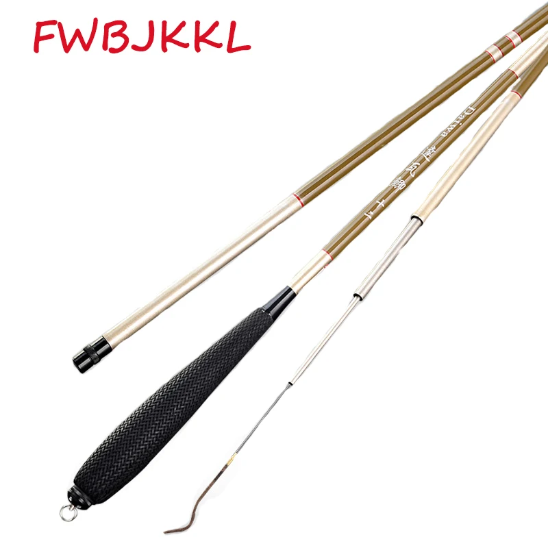 

High Quality Carbon Fishing Rod 2.7m 3.6m Portable Telescopic Ultra Light Super Fine Fishing Rod For Carp Fishing Outdoor Gear