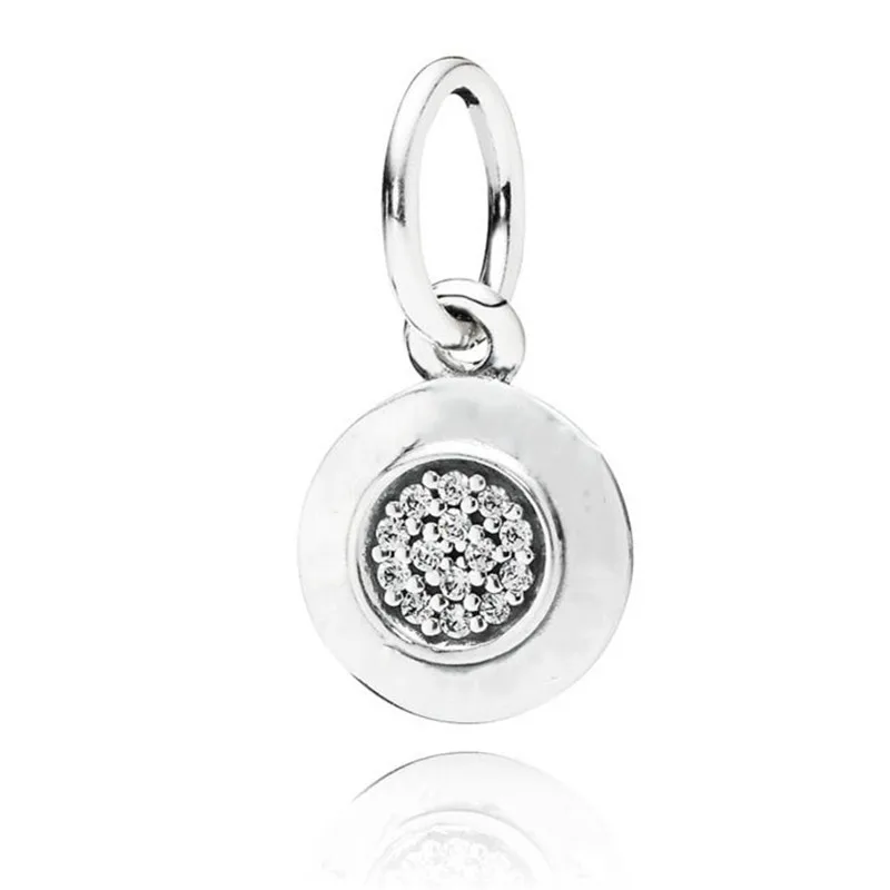 

Authentic 925 Sterling Silver Charm Bead Original Signature Necklace Pendant Fit Pandora Bracelet Bangle Women DIY Jewelry Gift