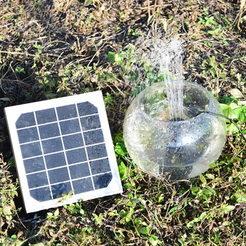 

Courtyard solar panel Power Fountain Panels Kit Garden Water Pump for Birdbath Pool Watering Wide Irrigation Pumps 12V 4W
