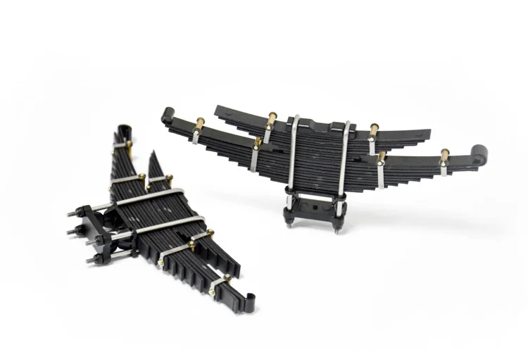 

1Pair Hard Leaf Spring Suspension Steel Bar Front/Rear Suspension Steel Plate for 1:10 1:12 RC Rock Crawler Climbing Car Modifie