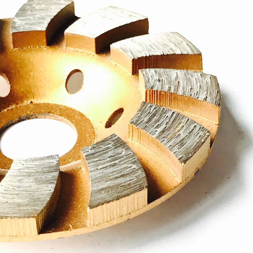 

Free Shipping Hot Pressed High Quality 100*22/20*5mm I-segmented Cup Wheel For Grinding Marble/granite/ceramic/concrete