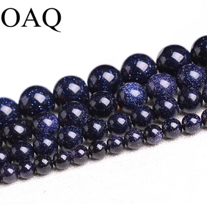4-12 мм натуральный perles бусины Galaxy Sitara звезды бисер оптом синий песок Sunstone свободные бусины для самостоятельного изготовления ювелирных изделий - изображение
