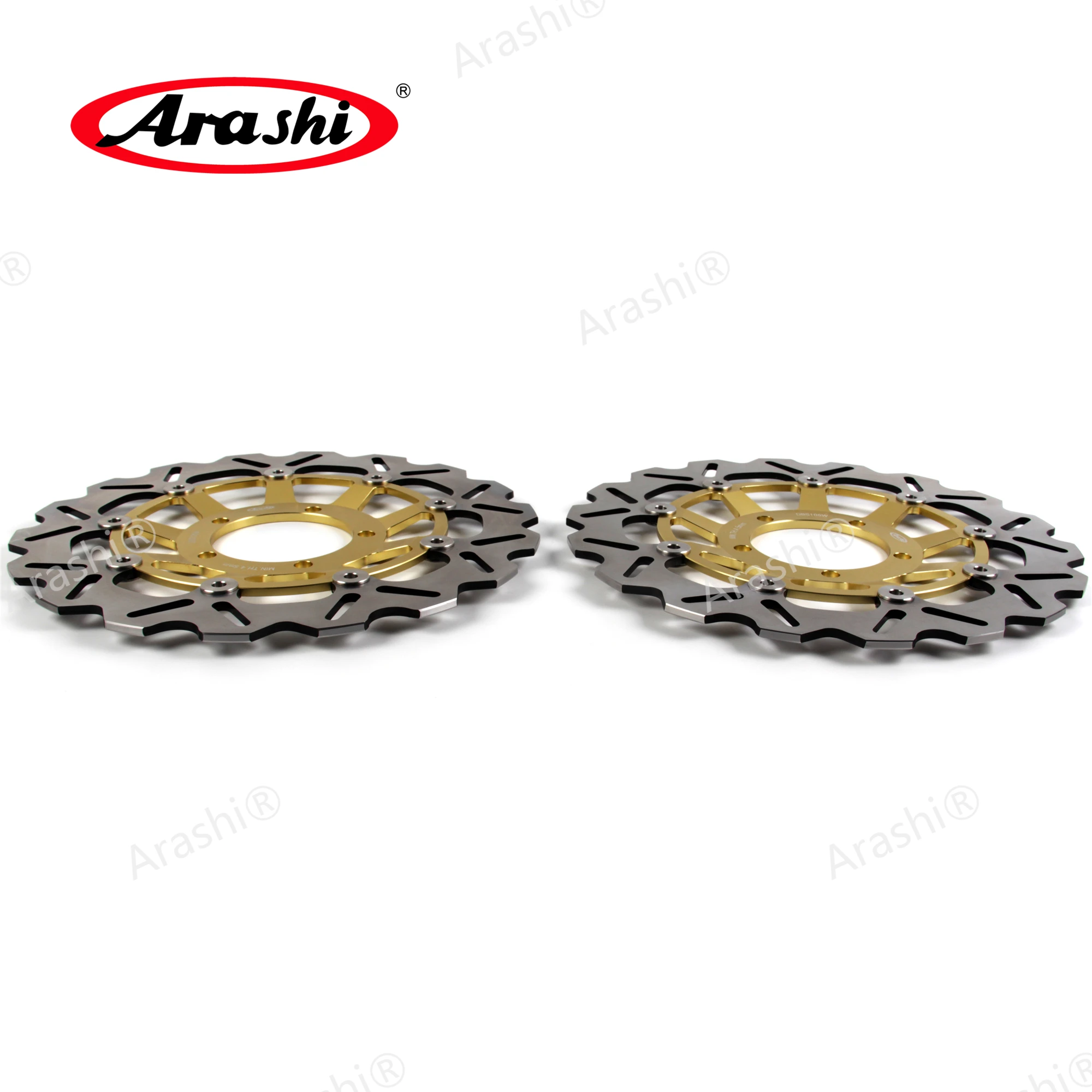 ARASHI CNC мотоциклетные передние тормозные диски роторы для TRIUMPH Daytona 675 2006 2007 2008 2009 2010