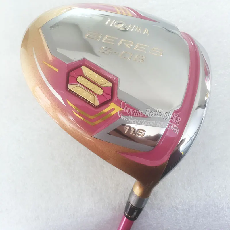 US $137.59 New Women Golf Clubs HONMA S06 4 Star Golf Driver 115 Loft Clubs Driver With Graphite Golf Shaft Free Shipping