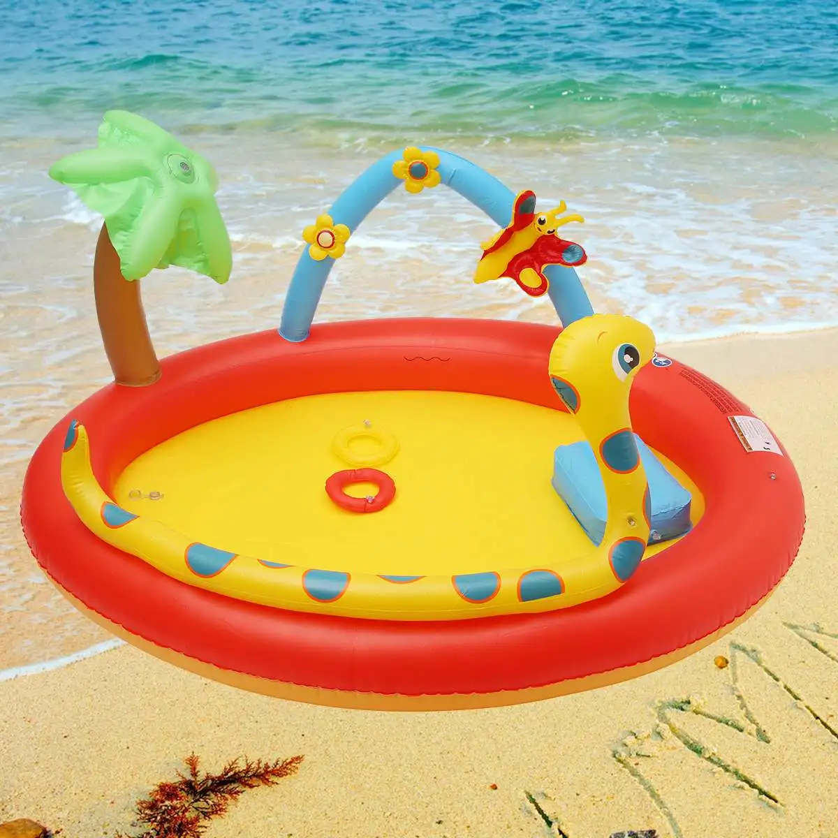 

Inflatable Swimming Pool Children Kids Outdoor Safe Water Play Baby Infant Inflatable PVC Cute Animal Bath Pool Toddler Game Toy