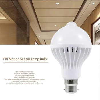 

Smart Led Lights with Pir Motion Sensor Bulb Lamps E27 Lamp 7W 9W Energy Saving LEDs Bulbs Night Light 5W Infrared Body for Home