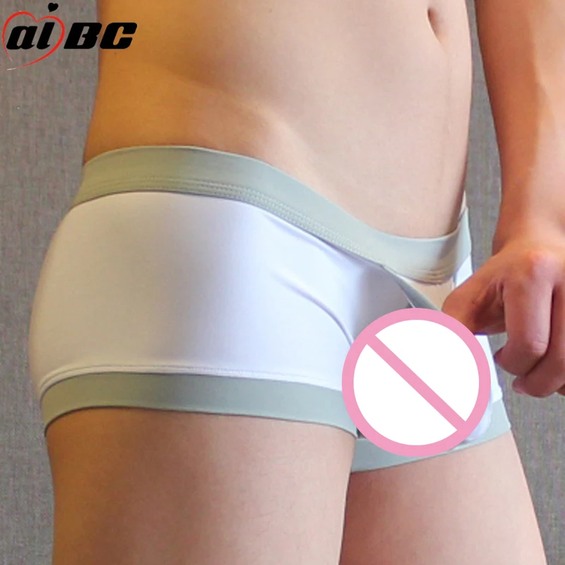 Penis Loch Boxer Shorts Männer Herren Unterwäsche 2