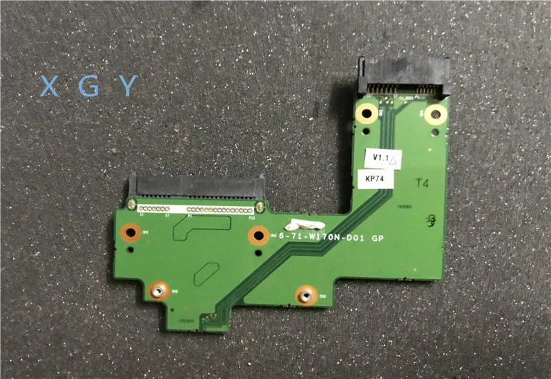 Оригинал для Clevo W170HR SATA Оптический привод + разъем жесткого диска 6 71 W170N D02 100% ТЕСТ