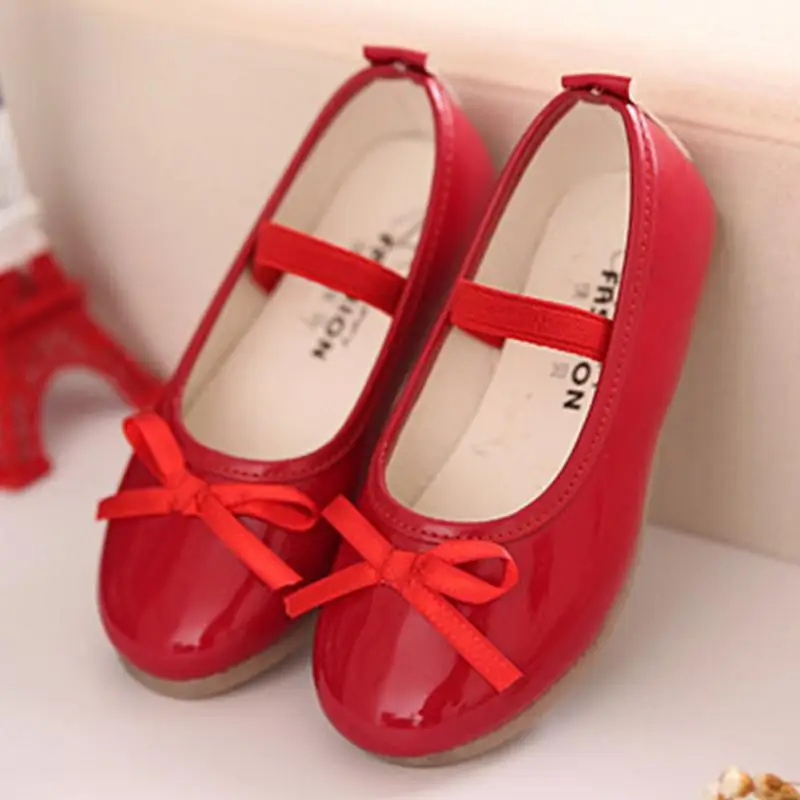 2018 Girls Bow Princess Shoes Party Dress Kid Flat Heels New huismerk kopen in de aanbieding 2018 Girls Bow Princess Shoes Party Dress Kid Flat Heels New huismerk kopen in de aanbieding